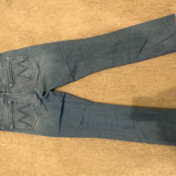 Mother Mid-Rise Dazzler Fray in Riding the Cliffside - Picture 2 of 4